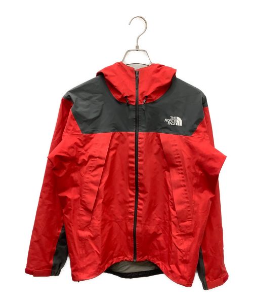 THE NORTH FACE（ザ ノース フェイス）THE NORTH FACE (ザ ノース フェイス) クライムライトジャケット グレー×レッド サイズ:Ｍの古着・服飾アイテム