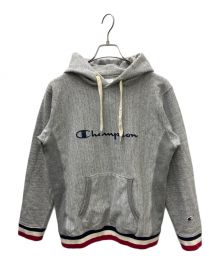 Champion（チャンピオン）の古着「プルオーバーパーカー」｜グレー