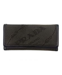 PRADA（プラダ）の古着「長財布」｜ブラウン