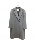 CLANEクラネ）の古着「Back Double Tuck Coat」｜グレー