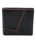 LOEWE（ロエベ）の古着「PUZZLE STITCHES BIFOLD WALLET」｜ダークブラウン