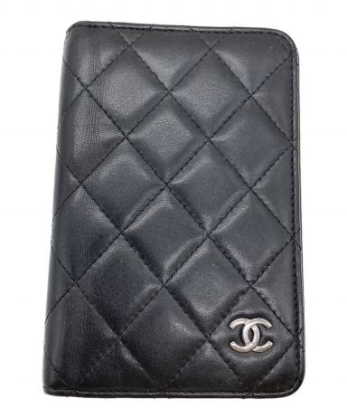 【中古・古着通販】CHANEL (シャネル) 手帳カバー ブラック