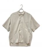 PUBLIC TOKYOパブリックトウキョウ）の古着「コンフォートリラックスレギュラーシャツ」｜ライトグレー