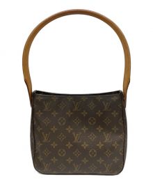 LOUIS VUITTON（ルイ ヴィトン）の古着「モノグラム ルーピングMM」｜ブラウン