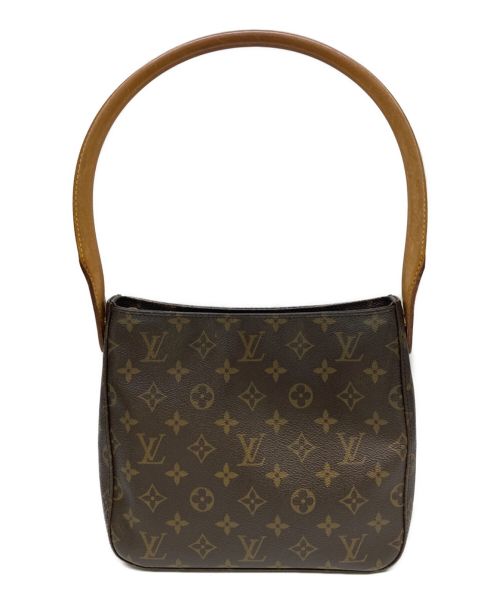 LOUIS VUITTON（ルイ ヴィトン）LOUIS VUITTON (ルイ ヴィトン) モノグラム ルーピングMM ブラウンの古着・服飾アイテム