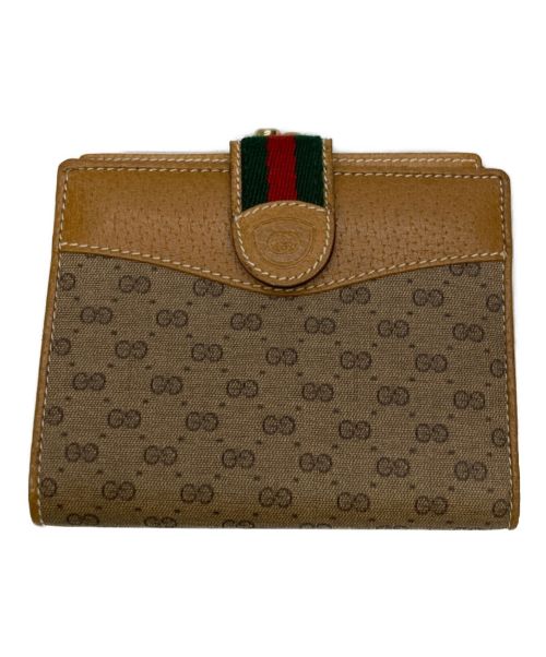 GUCCI（グッチ）GUCCI (グッチ) 2つ折り財布 ベージュの古着・服飾アイテム