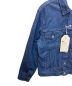 中古・古着 LEVI'S (リーバイス) デニムトラッカージャケット ブルー サイズ:M 未使用品：6000円