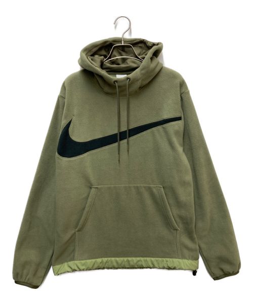 NIKE（ナイキ）NIKE (ナイキ) クラブ+ フリース WNTR プルオーバー L/S フーディ グリーン サイズ:S 未使用品の古着・服飾アイテム