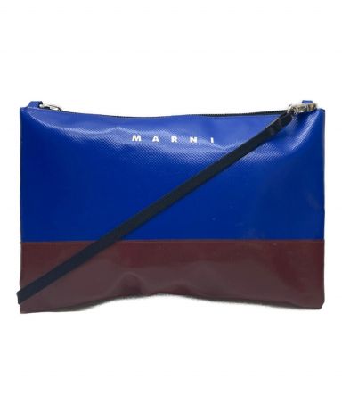 【中古・古着通販】MARNI (マルニ) ショルダーバッグ ブルー 