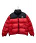 THE NORTH FACE（ザ ノース フェイス）の古着「ヌプシジャケット」｜レッド