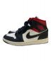 NIKE (ナイキ) Air Jordan 1 ブラック×ホワイト サイズ:25㎝：11800円