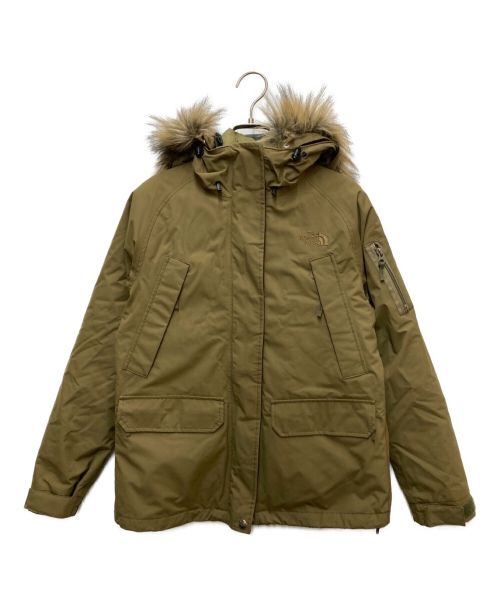 THE NORTH FACE（ザ ノース フェイス）THE NORTH FACE (ザ ノース フェイス) ダウンジャケット カーキ サイズ:Sの古着・服飾アイテム