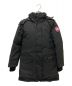 CANADA GOOSE（カナダグース）の古着「トリリウムパーカー」｜ブラック