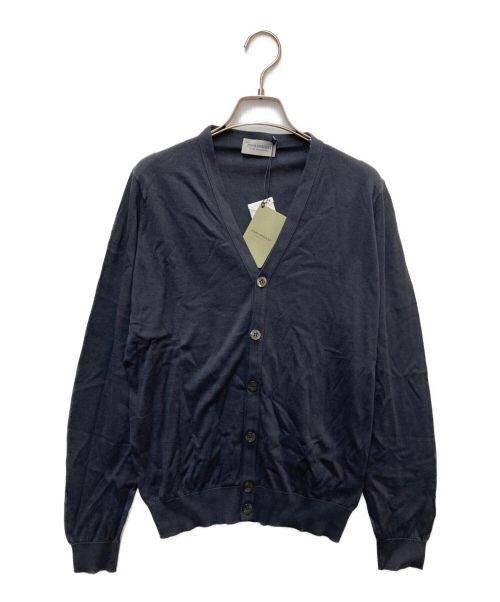 JOHN SMEDLEY（ジョンスメドレー）JOHN SMEDLEY (ジョンスメドレー) カーディガン グレー サイズ:M 未使用品の古着・服飾アイテム