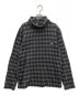 BURBERRY BLACK LABEL（バーバリーブラックレーベル）の古着「ハイネックニット」｜グレー×ブラック