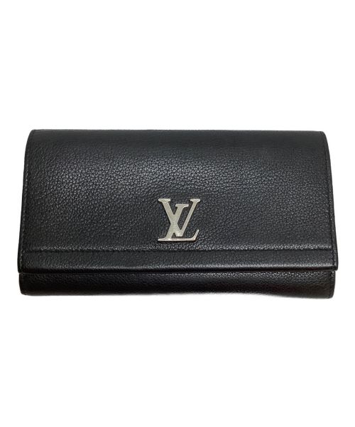 LOUIS VUITTON（ルイ ヴィトン）LOUIS VUITTON (ルイ ヴィトン) 長財布 ブラックの古着・服飾アイテム