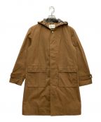 PUBLIC TOKYOパブリックトウキョウ）の古着「フーデッドコート」｜ブラウン