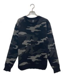 wjk（ダブルジェイケー）の古着「saibara knit」｜グレー×ブラック