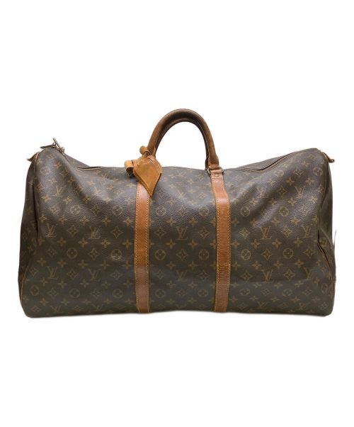 LOUIS VUITTON（ルイ ヴィトン）LOUIS VUITTON (ルイ ヴィトン) トラベルバッグ ブラウンの古着・服飾アイテム