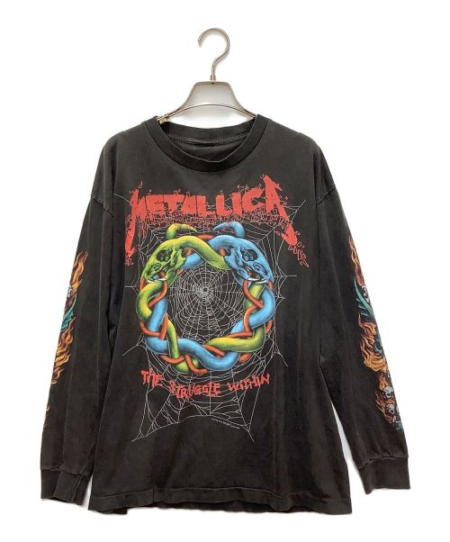 METALLICA（メタリカ）METALLICA (メタリカ) 90'sロングスリーブカットソー ブラック サイズ:-の古着・服飾アイテム