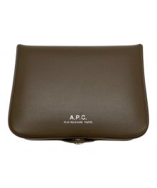 A.P.C.（アーペーセー）の古着「コインケース」｜ブラウン