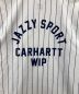 中古・古着 CarHartt (カーハート) Carhartt WIP × Jazzy Sport Jersey Tシャツ ホワイト サイズ:S：7000円