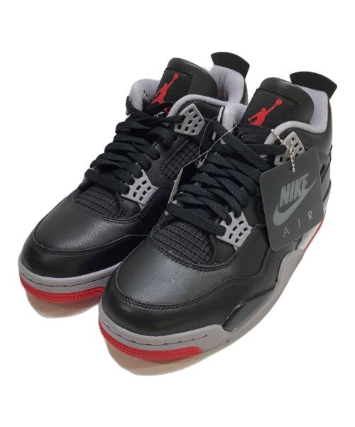 NIKE（ナイキ）NIKE (ナイキ) AIR JORDAN 4 RETRO Bred Reimagined ブラック サイズ:26㎝ 未使用品の古着・服飾アイテム