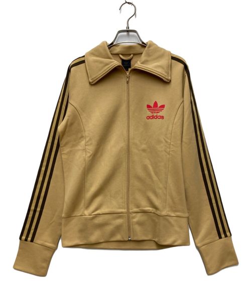 adidas（アディダス）adidas (アディダス) トラックジャケット ベージュ サイズ:Sの古着・服飾アイテム