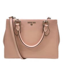 MICHAEL KORS（マイケルコース）の古着「Marilyn Medium Saffiano Leather Satchel」