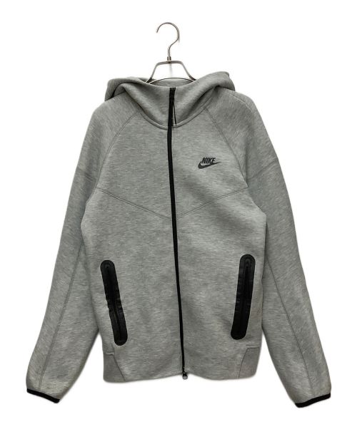 NIKE（ナイキ）NIKE (ナイキ) テックフリースジップパーカー グレー サイズ:Sの古着・服飾アイテム