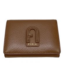 FURLA（フルラ）の古着「3つ折り財布」｜ブラウン