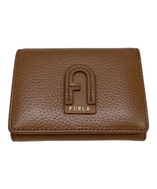 FURLA（フルラ）FURLA (フルラ) 3つ折り財布 ブラウンの古着・服飾アイテム