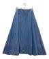 MADISON BLUE (マディソンブルー) BACK SATIN MAXI FLARE SKIRT ブルー サイズ:02：13000円