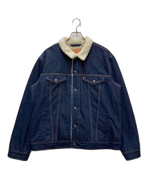 LEVI'S（リーバイス）LEVI'S (リーバイス) ボアデニムジャケット ブルー サイズ:Lの古着・服飾アイテム