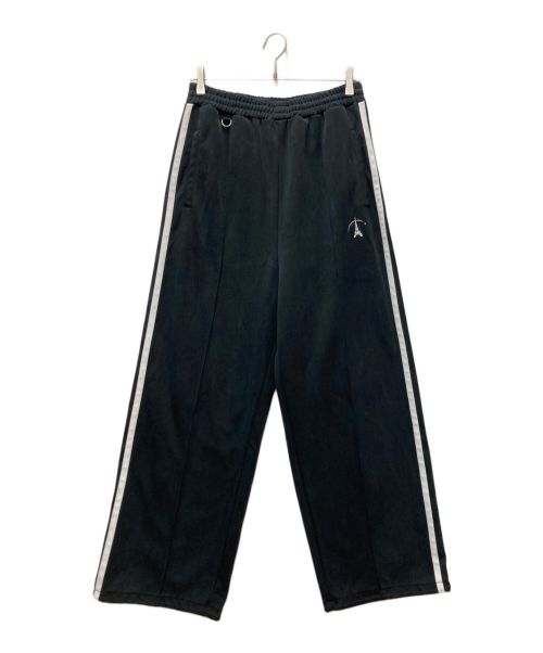 doublet（ダブレット）doublet (ダブレット) VINTAGE EFFECT TRACK PANTS ブラック サイズ:Mの古着・服飾アイテム