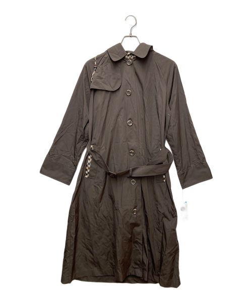 Aquascutum（アクアスキュータム）Aquascutum (アクアスキュータム) レインコート ブラウン サイズ:M 未使用品の古着・服飾アイテム