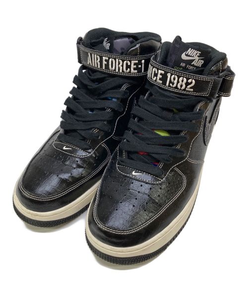 NIKE（ナイキ）NIKE (ナイキ) AIR FORCE 1 MID ブラック サイズ:US10の古着・服飾アイテム