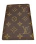 LOUIS VUITTON (ルイ ヴィトン) パスポートカバー ブラウン：25000円