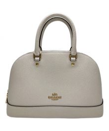 COACH（コーチ）の古着「2WAYバッグ MINI SIELLA SATCHEL」｜アイボリー