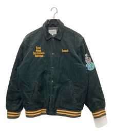 CarHartt（カーハート）の古着「Letterman Jacket」｜グリーン