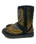 UGG (アグ) JIMMY CHOO (ジミーチュウ) スタッズムートンブーツ ブラック サイズ:USA 6：7000円