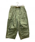 is-nessイズネス）の古着「BALLOON EZ PANTS」｜カーキ