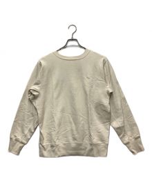 THE NORTHFACE PURPLELABEL（ザ・ノースフェイス パープルレーベル）の古着「10oz Mountain Crew Neck Sweat」｜ベージュ