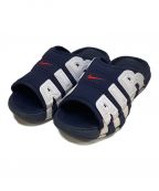 NIKEナイキ）の古着「AIR MORE UPTEMPO SLIDE」｜ネイビー