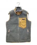 Patagoniaパタゴニア）の古着「Ws Classic Retro-X Vest」｜グレー×ブラウン