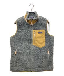 Patagonia（パタゴニア）の古着「Ws Classic Retro-X Vest」｜グレー×ブラウン