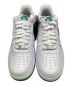 中古・古着 NIKE (ナイキ) AIR FORCE 1 07 ホワイト×グリーン サイズ:US7.5 未使用品：11000円