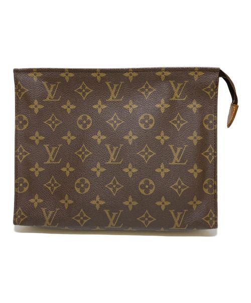 LOUIS VUITTON（ルイ ヴィトン）LOUIS VUITTON (ルイ ヴィトン) モノグラム ポシェットトワレット26 ブラウンの古着・服飾アイテム