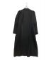 HYKE (ハイク) TWIST SATIN BALLOON SLEEVE DRESS ブラック サイズ:1：18000円