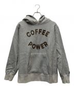 TACOMA FUJI RECORDSタコマ フジ レコード）の古着「COFFEE POWER HOODIE」｜グレー